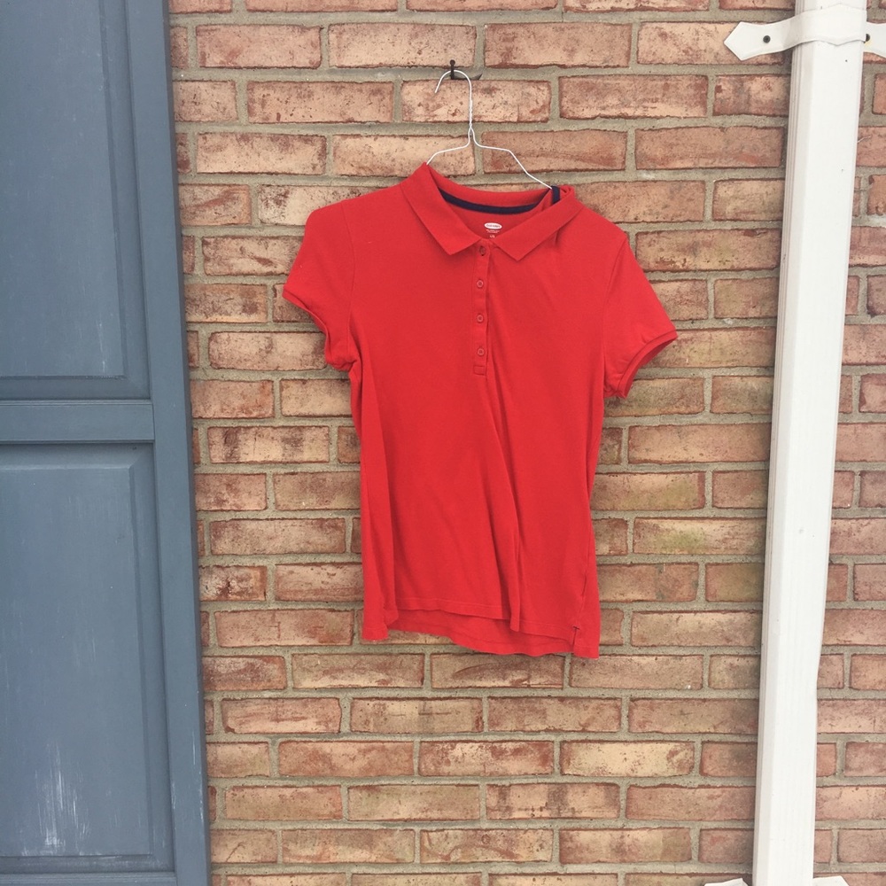 Red Old Navy Polo